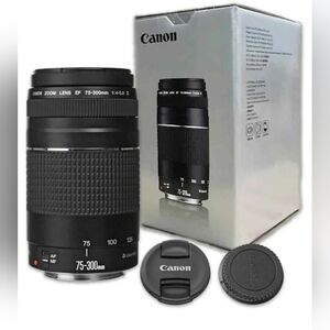 Canon EF 75-300mm f/4-5.6 III Telephoto Zoom Lens for Canon SLR Cameras